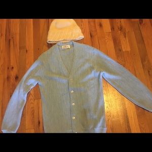 Light blue Vintage Jantzen Cardigan Sweater